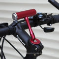 Suporte de extensão de bicicleta de montanha Bicicleta clipes de luz Fixo assento T-racks Guiador